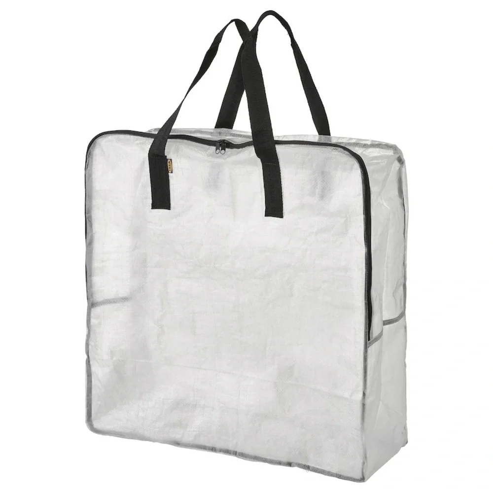 4 IKEA DIMPA Clear Storage Bag Set